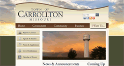 Desktop Screenshot of carrolltonmo.org